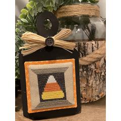 Stickvorlage Crafty Bluebonnet Designs - Candy Corn Spool