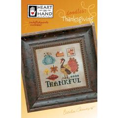 Stickvorlage Heart In Hand Needleart - Doodles - Thanksgiving (w/emb)