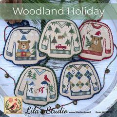 Stickvorlage Lilas Studio - Woodland Holiday