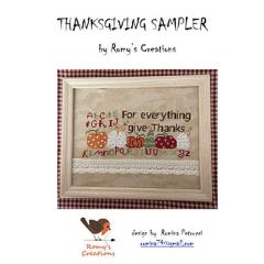 Stickvorlage Romys Creations - Thanksgiving Sampler