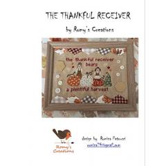 Stickvorlage Romys Creations - Thankful Receiver