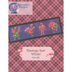Stickvorlage Meridian Designs - Flamingo Row - Winter