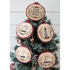 Stickvorlage Cosford Rise Stitchery - I Saw Three Ships