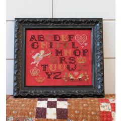 Stickvorlage Cosford Rise Stitchery - Cupids Sampler