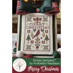 Stickvorlage Anabella's - Simple Samplers Merry Christmas