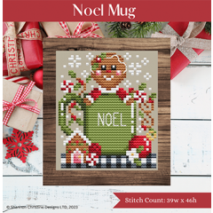 Stickvorlage Shannon Christine Designs - Noel Mug