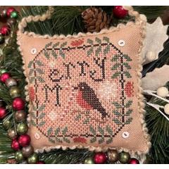 Stickvorlage Homespun Elegance Ltd - Be Merry Birdie