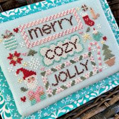 Stickvorlage Sweet Wing Studio - Merry Cozy Jolly