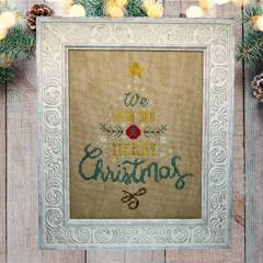 Stickvorlage Southern Stitchers Co - We Wish You A Merry Christmas