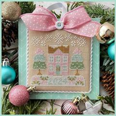 Stickvorlage Country Cottage Needleworks - Pastel Collection 1 - Christmas House