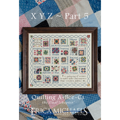 Stickvorlage Erica Michaels - Quilting A-Bee-Cs - Part 5