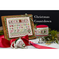 Stickvorlage Erica Michaels - Christmas Countdown