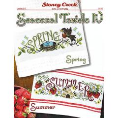 Stickvorlage Stoney Creek Collection - Seasonal Towels IV