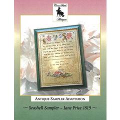 Stickvorlage Cross Stitch Antiques - Seashell Sampler - Jane Price1819
