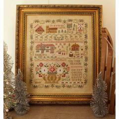 Stickvorlage Cosford Rise Stitchery - Father Christmass Village