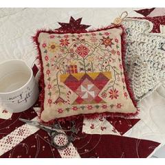 Stickvorlage Pansy Patch Quilts & Stitchery - Betsy's Christmas Basket