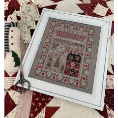Stickvorlage Pansy Patch Quilts & Stitchery - Merry Christmas Sampler Saddle Stitched Booklet