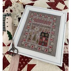 Stickvorlage Pansy Patch Quilts & Stitchery - Merry Christmas Sampler Saddle Stitched Booklet