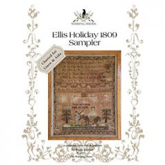 Stickvorlage The Wishing Thorn - Ellis Holiday Sampler 1809