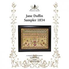 Stickvorlage The Wishing Thorn - Jane Duffin Sampler 1834