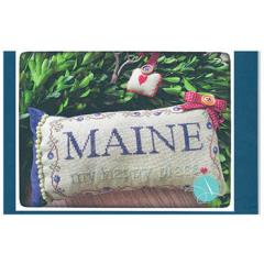 Stickvorlage Elegant Thread - Maine My Happy Place