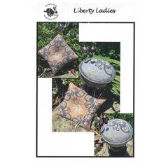 Stickvorlage Running With Needles & Scissor - Liberty Ladies