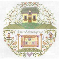 Stickvorlage Imaginating - Blossom Quilt Cottage