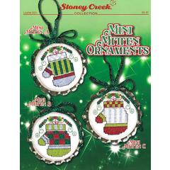Stickvorlage Stoney Creek Collection - Mini Mitten Ornaments