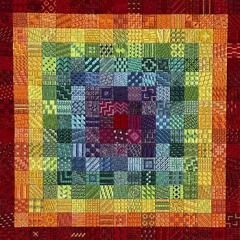 Stickvorlage Needle Delights Originals - Rainbow Square