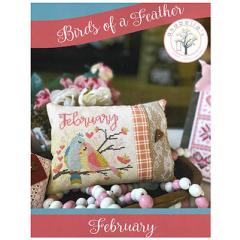 Stickvorlage Anabella's - Birds Of A Feather - February