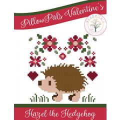 Stickvorlage Anabellas - Hazel The Hedgehog - Pillow Pals Valentines