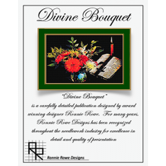 Stickvorlage Ronnie Rowe Designs - Divine Bouquet