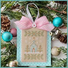 Stickvorlage Country Cottage Needleworks - Pastel Collection 3 - Christmas Church