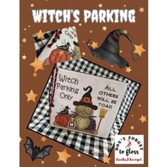 Stickvorlage Finally A Farmgirl Designs - Witch's Parking