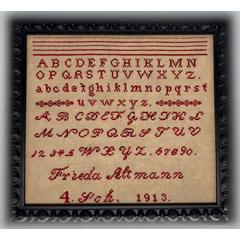 Stickvorlage SamBrie Stitches Designs - Frieda Altmann 1913