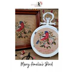 Stickvorlage Quaint Rose Needle Arts - Mary Amelias Bird