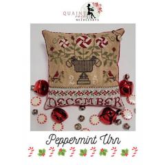 Stickvorlage Quaint Rose Needle Arts - Peppermint Urn