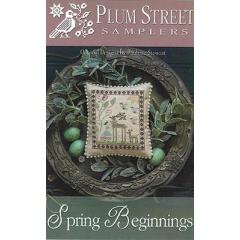 Stickvorlage Plum Street Samplers - Spring Beginnings