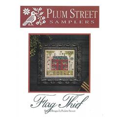 Stickvorlage Plum Street Samplers - Flag Thief