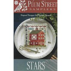 Stickvorlage Plum Street Samplers - Stars