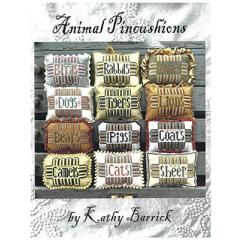 Stickvorlage Kathy Barrick - Animal Pincushions