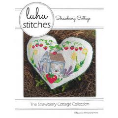 Stickvorlage Luhu Stitches - Strawberry Cottage