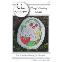 Stickvorlage Luhu Stitches - Mousys Strawberry Basket