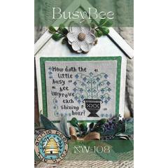 Stickvorlage Annie Beez Folk Art - Busy Bee