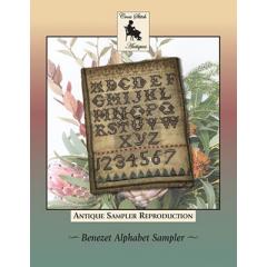 Stickvorlage Cross Stitch Antiques - Benezet Alphabet Sampler