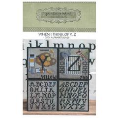 Stickvorlage Puntini Puntini - When I Think Of The Alphabet - YZ 2024