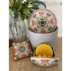 Stickvorlage Mani Di Donna - Elegant Flowers Sewing Box