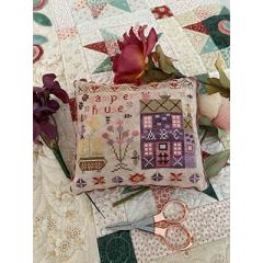 Stickvorlage Pansy Patch Quilts & Stitchery - Sampler House