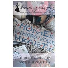 Stickvorlage Heartstring Samplery - Home Is Where Your Heart Is