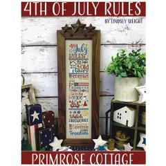 Stickvorlage Primrose Cottage Stitches - 4th Of July Rules